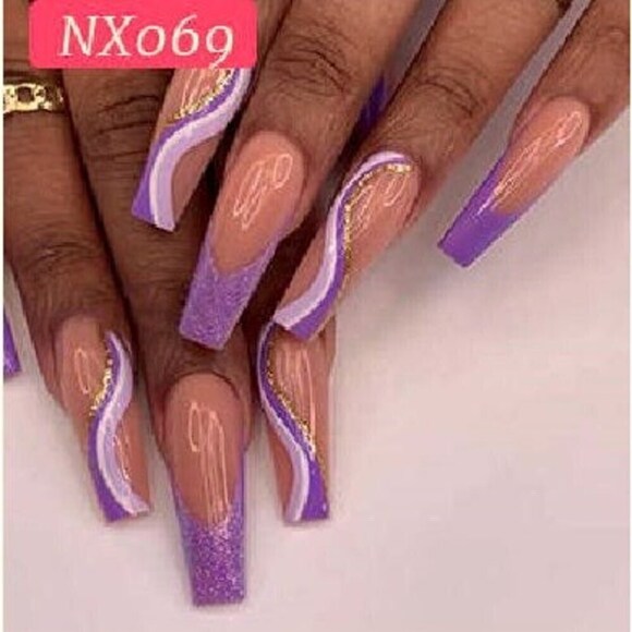 Jackie Press On Nail Set - Picture 1 of 2